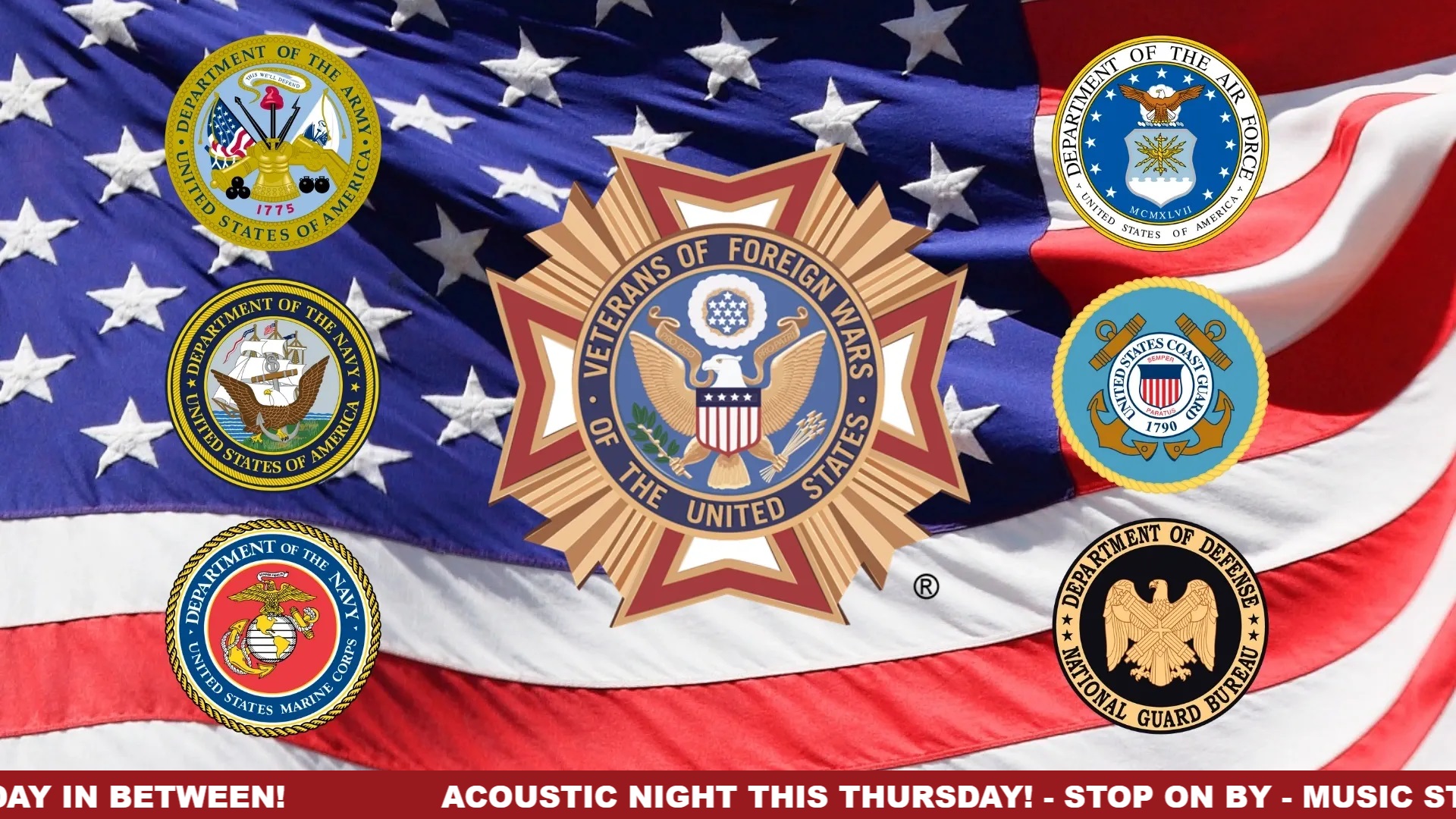 Middletown VFW - Rotating Interactive Content